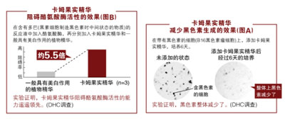 DHC植物派美白先锋——卡姆活力亮白系列，